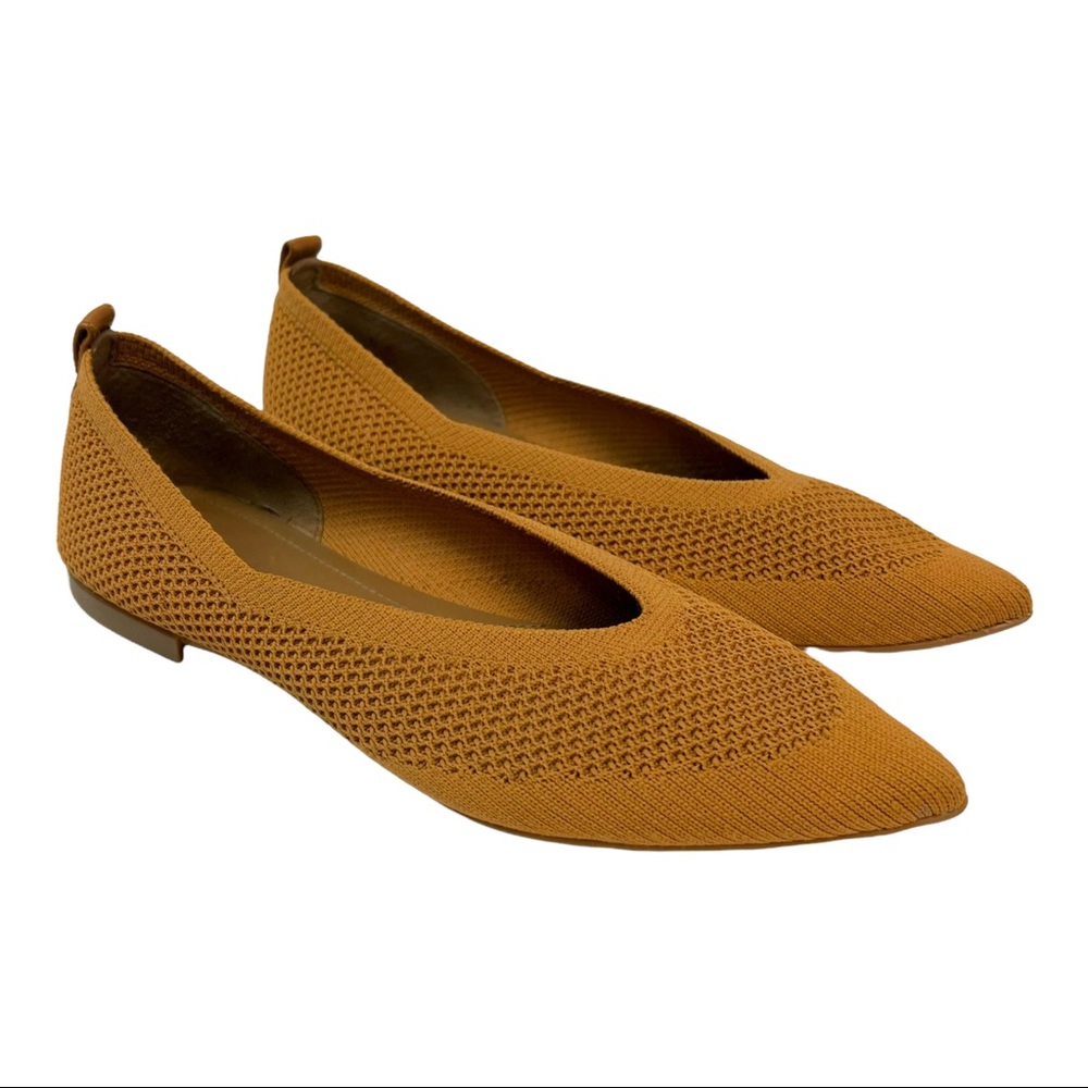 Everlane The 40-Hour Flat in ReKnit in Toffee Size 5.5